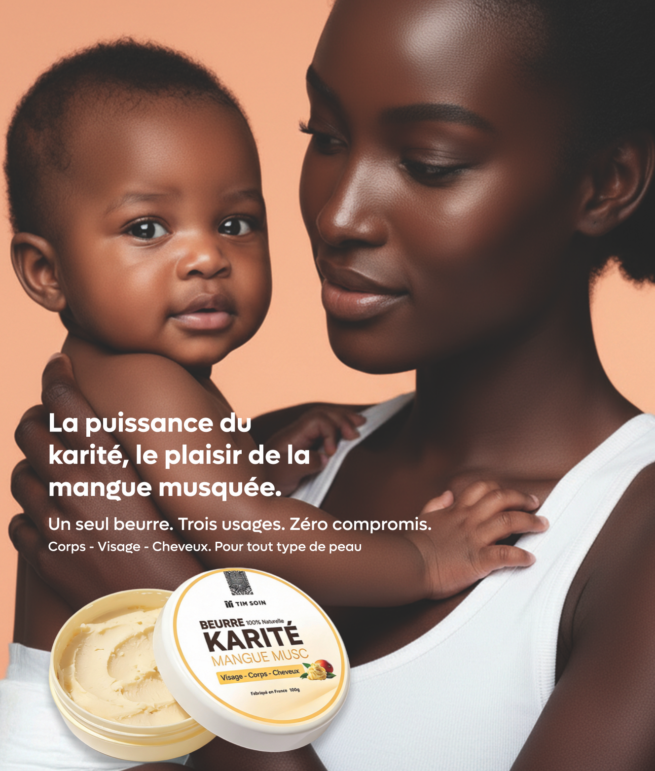 Beurre de Karité parfum Mangue Musc – Image 4